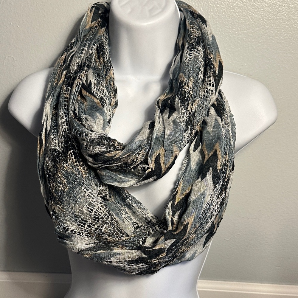 Stylish Print Infinity Scarf
